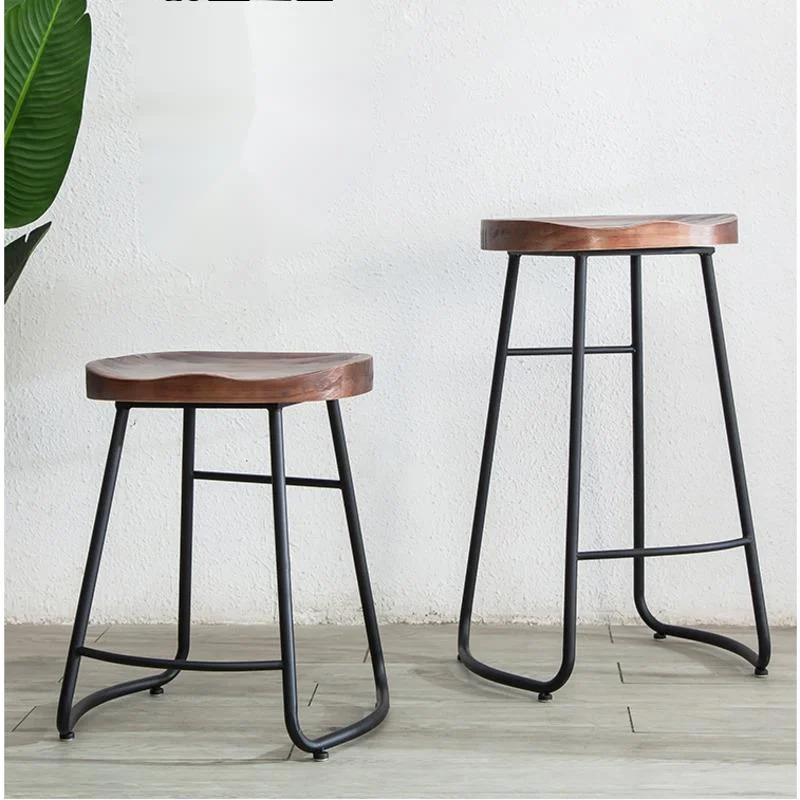 Commercial Kitchen Counter - Chaises de bar modernes en fer,