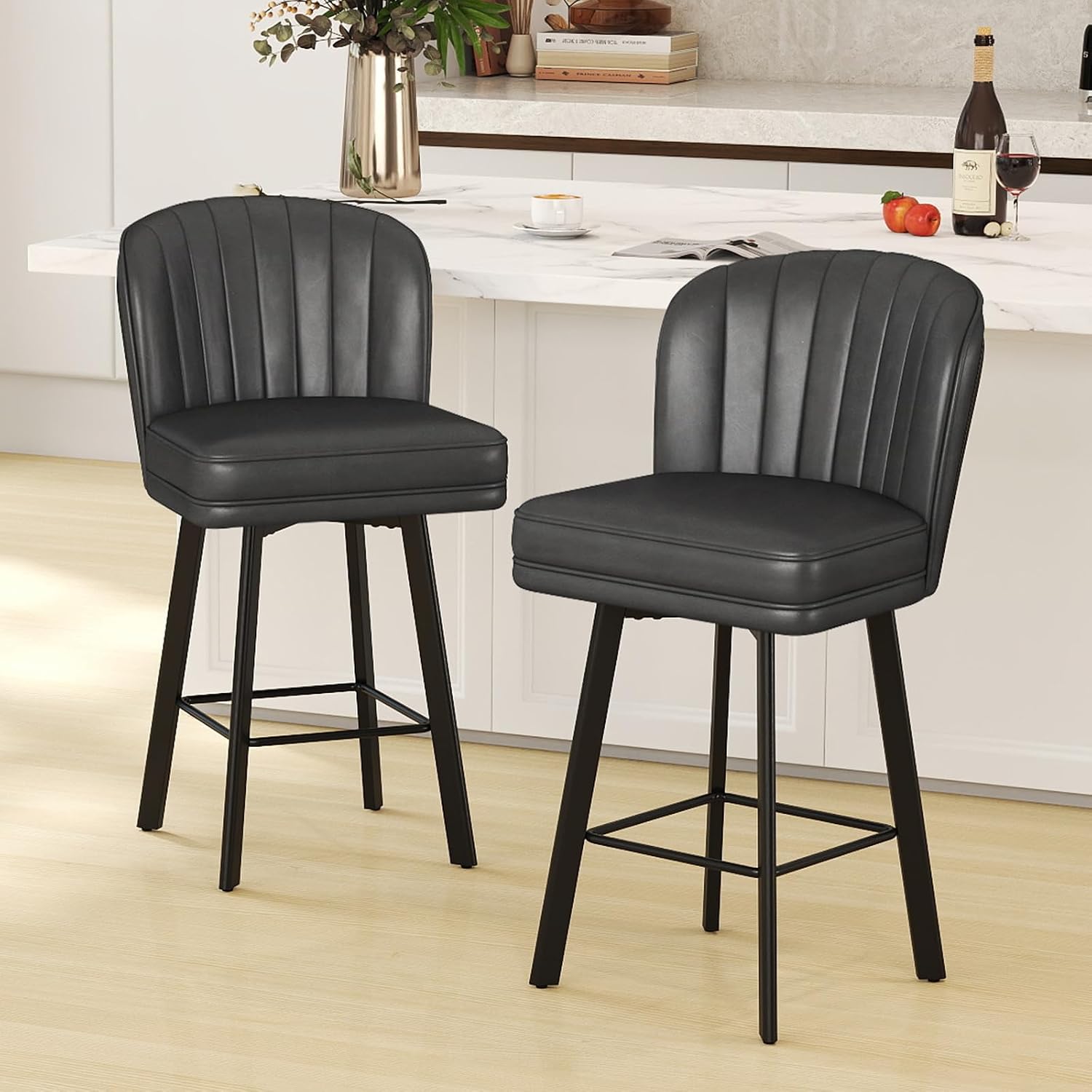 Commercial Kitchen Counter - Ensemble de 2 tabourets de bar
