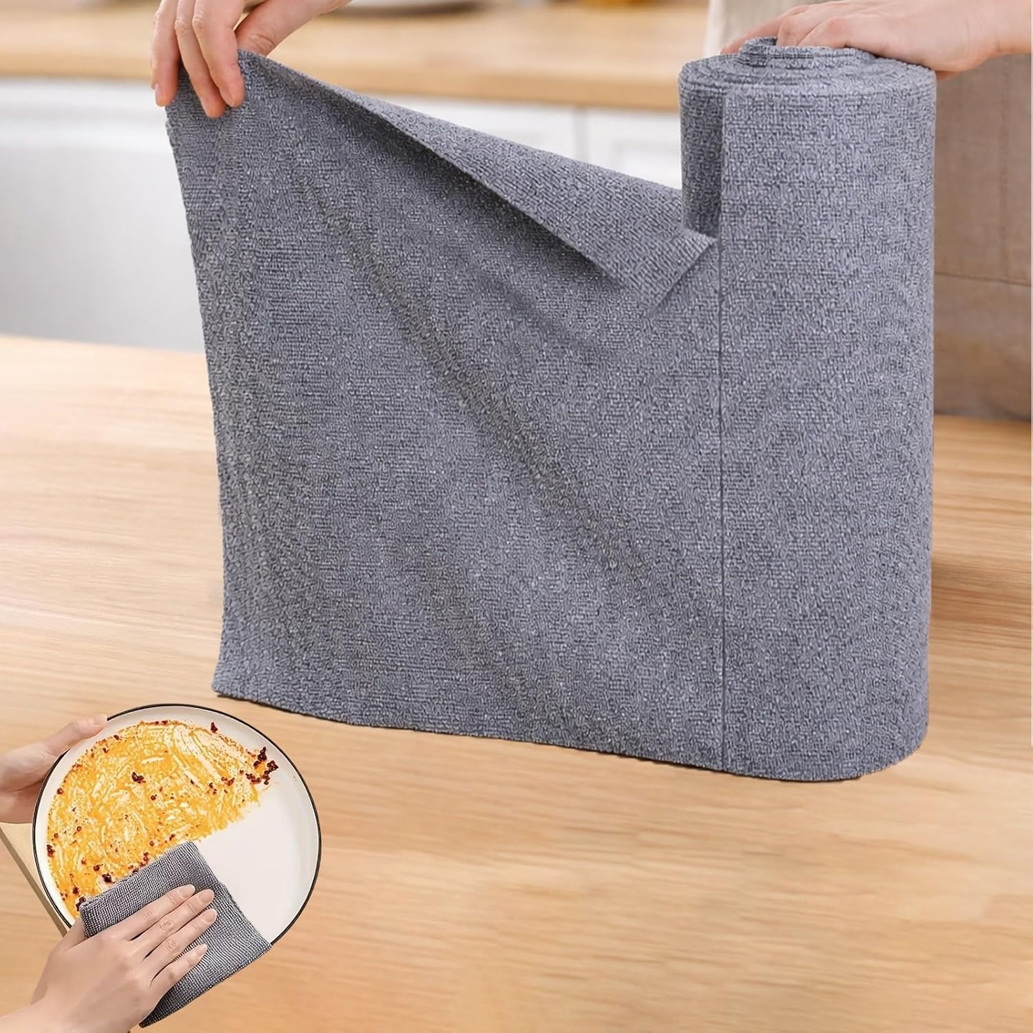 Commercial Kitchen Towels - Lot de 20 torchons en microfibre