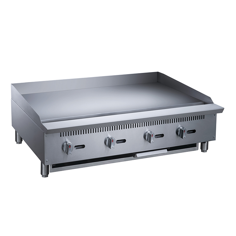 Commercial Kitchen Counter - # Grill à gaz professionnel en
