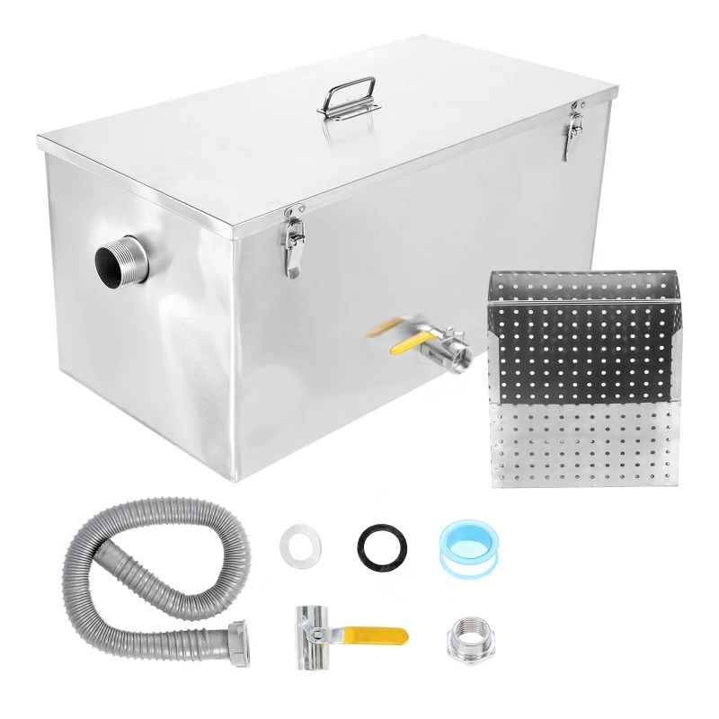 Commercial Kitchen Grease Interceptor - Séparateur d'huile et d'eau en acier