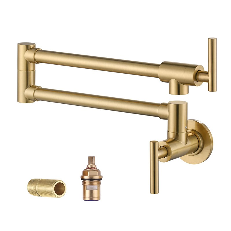 Commercial Kitchen Tap With Spray - Cuisinière commerciale murale, évier de cuisine,