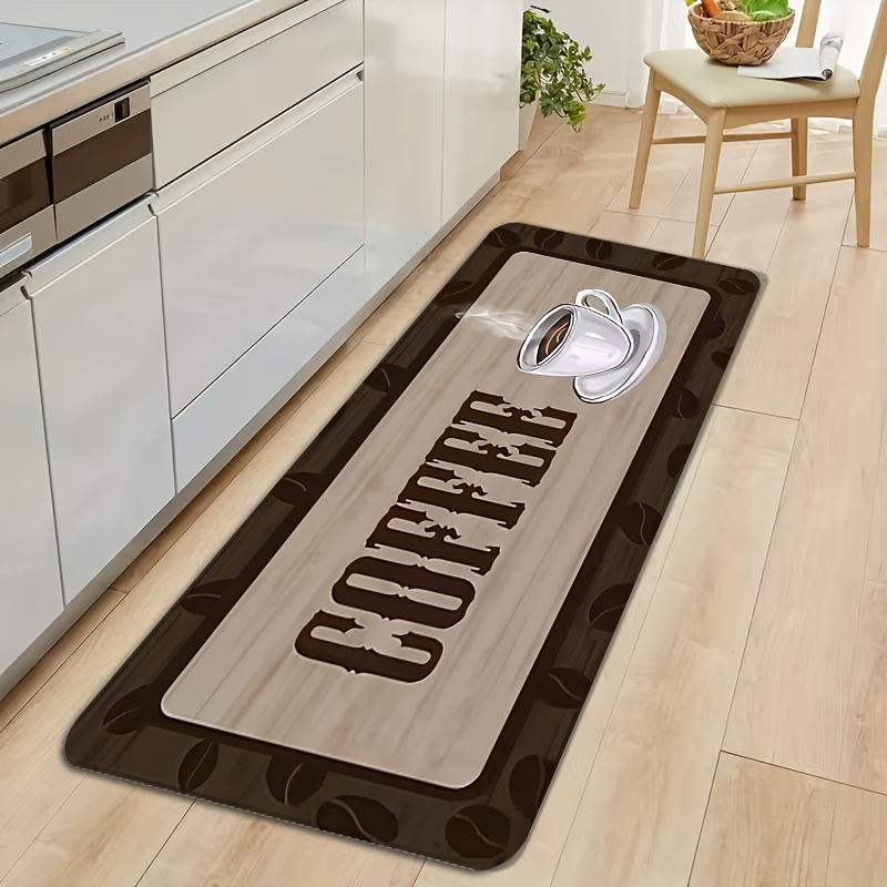 Commercial Kitchen Quotes - Tapis de sol antidérapant décoratif pour