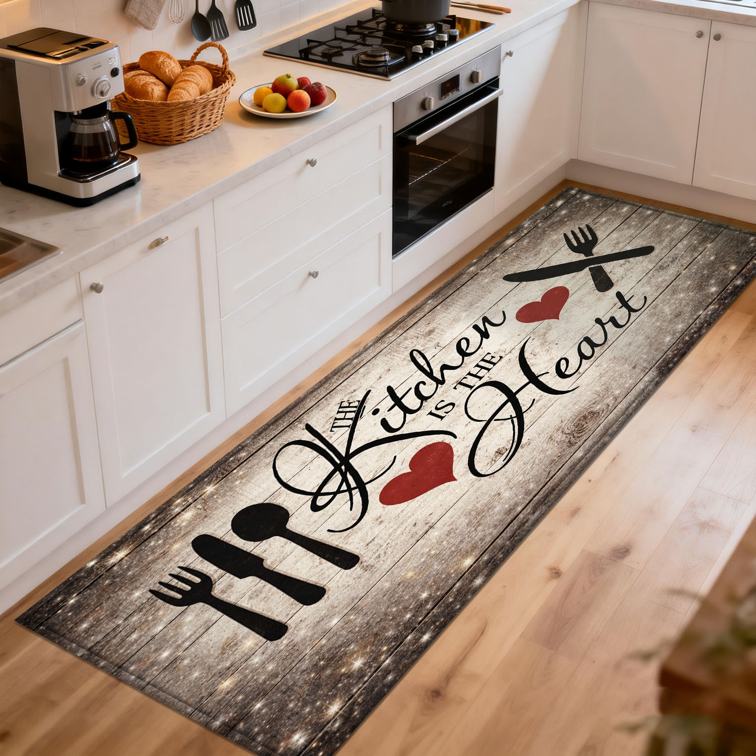 Commercial Kitchen Quotes - Tapis de sol rustique en bois