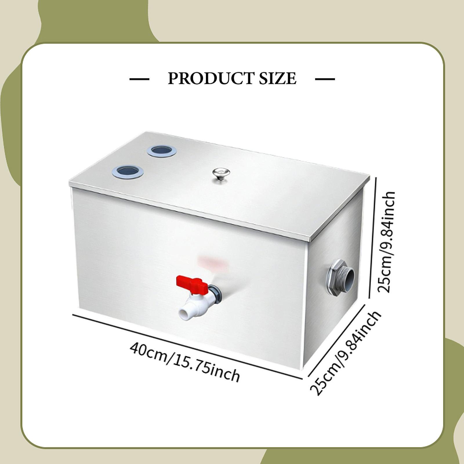 Commercial Kitchen Grease Interceptor - Séparateur de graisse et d'eau en