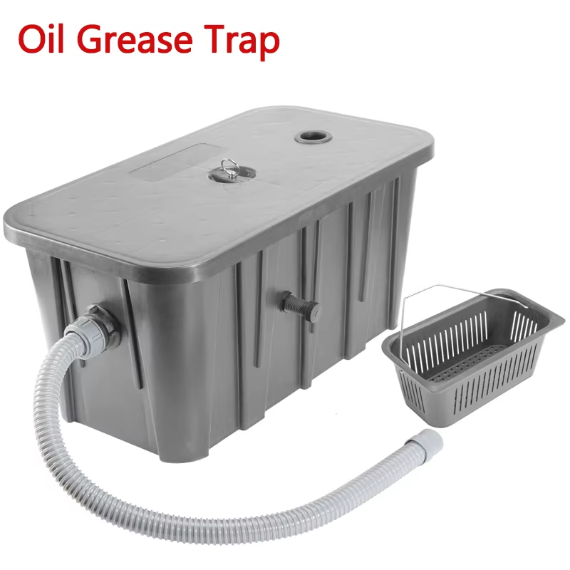 Commercial Kitchen Grease Interceptor - Mathiateur huile-eau commercial, sortie de piège
