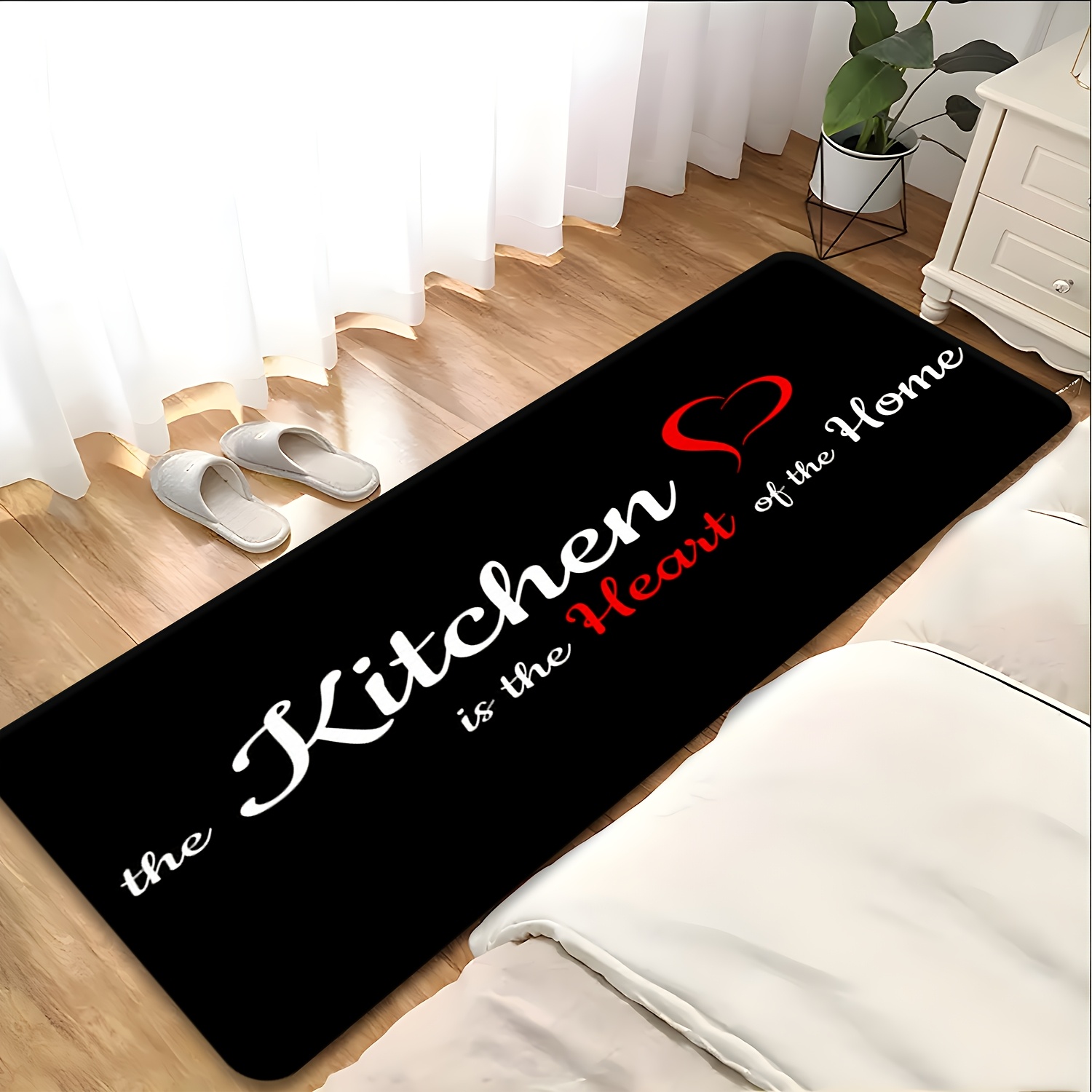 Commercial Kitchen Quotes - Tapis de cuisine avec citation «