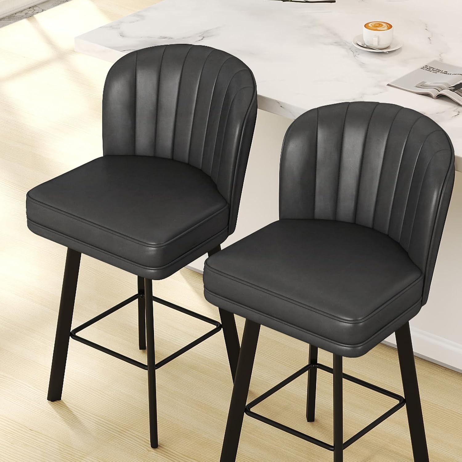Ensemble de 2 tabourets de bar - Commercial Kitchen Counter avis et prix