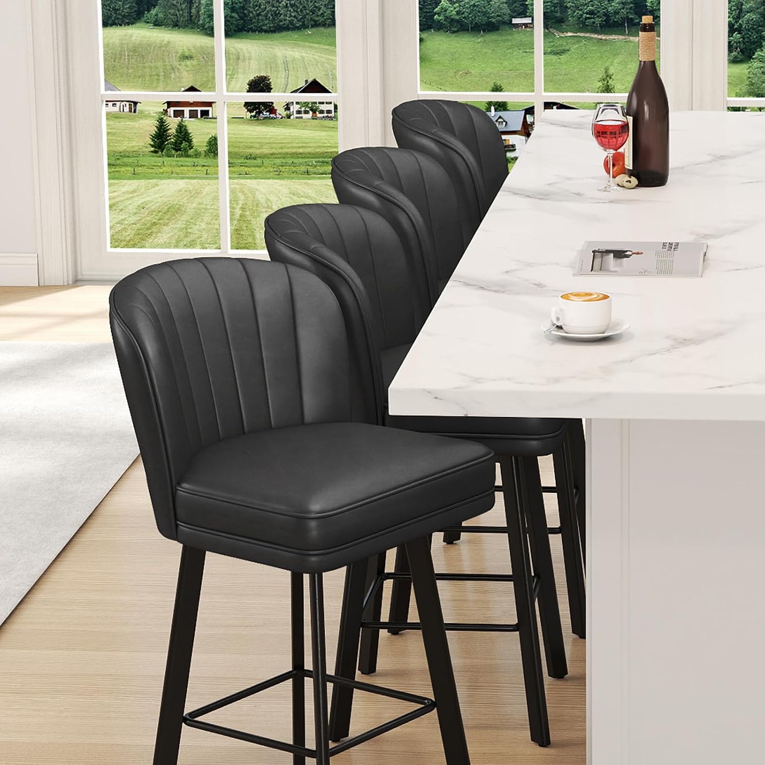 Ensemble de 2 tabourets de bar - Commercial Kitchen Counter avis et prix