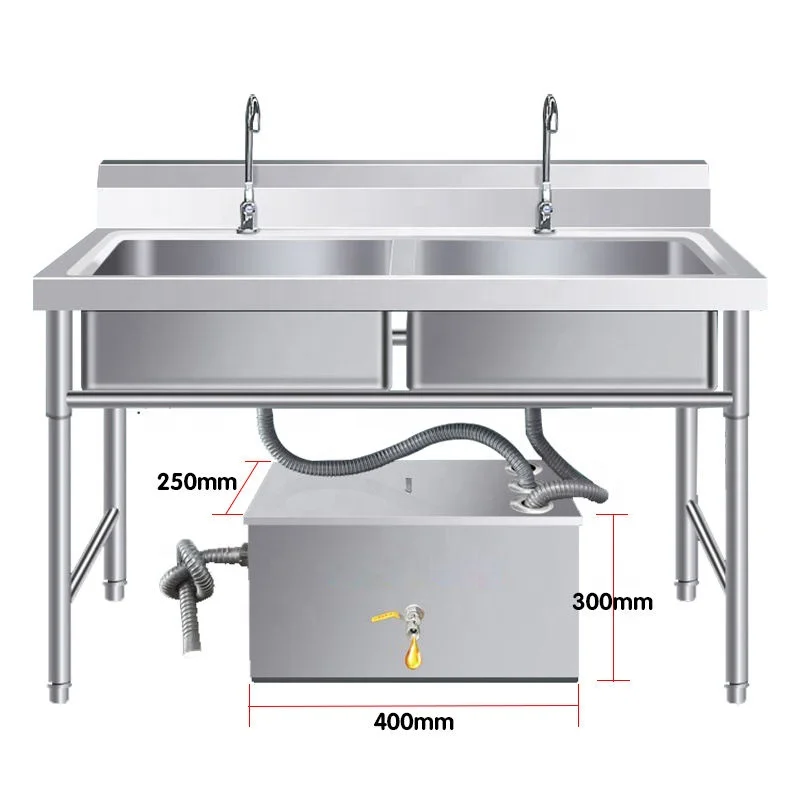 Séparateur d'eau et d'huile en - Commercial Kitchen Grease Interceptor avis et prix