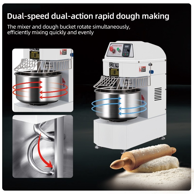 Batteur sur socle électrique h - Commercial Kitchen Mixers Dough Mixer avis et prix