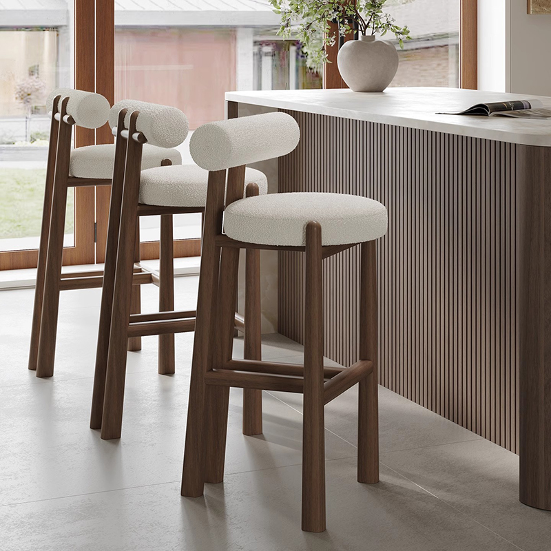 Dossier en bois moderne chaise - Commercial Kitchen Counter avis et prix