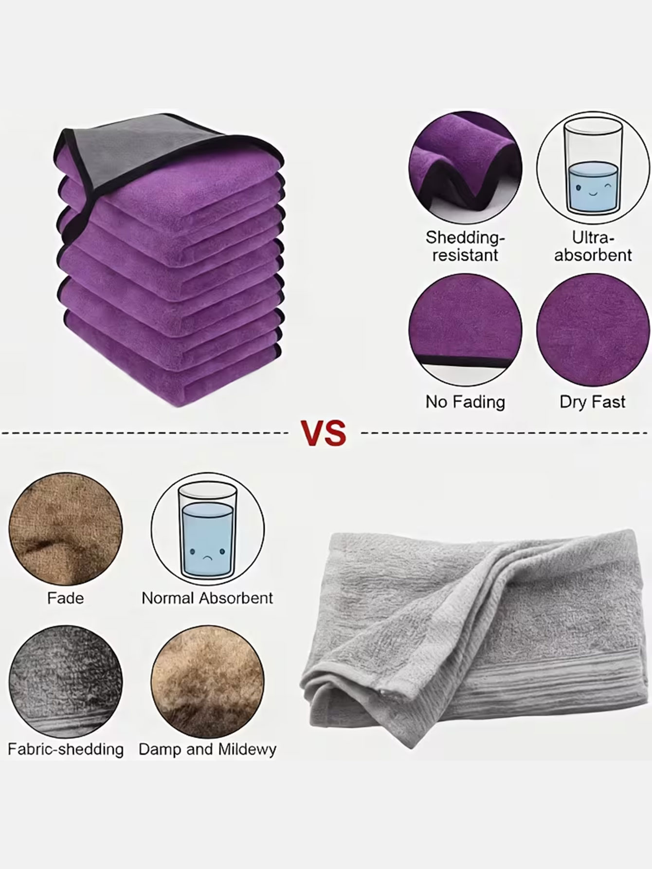 Lot de 10 chiffons de nettoyag - Commercial Kitchen Towels avis et prix
