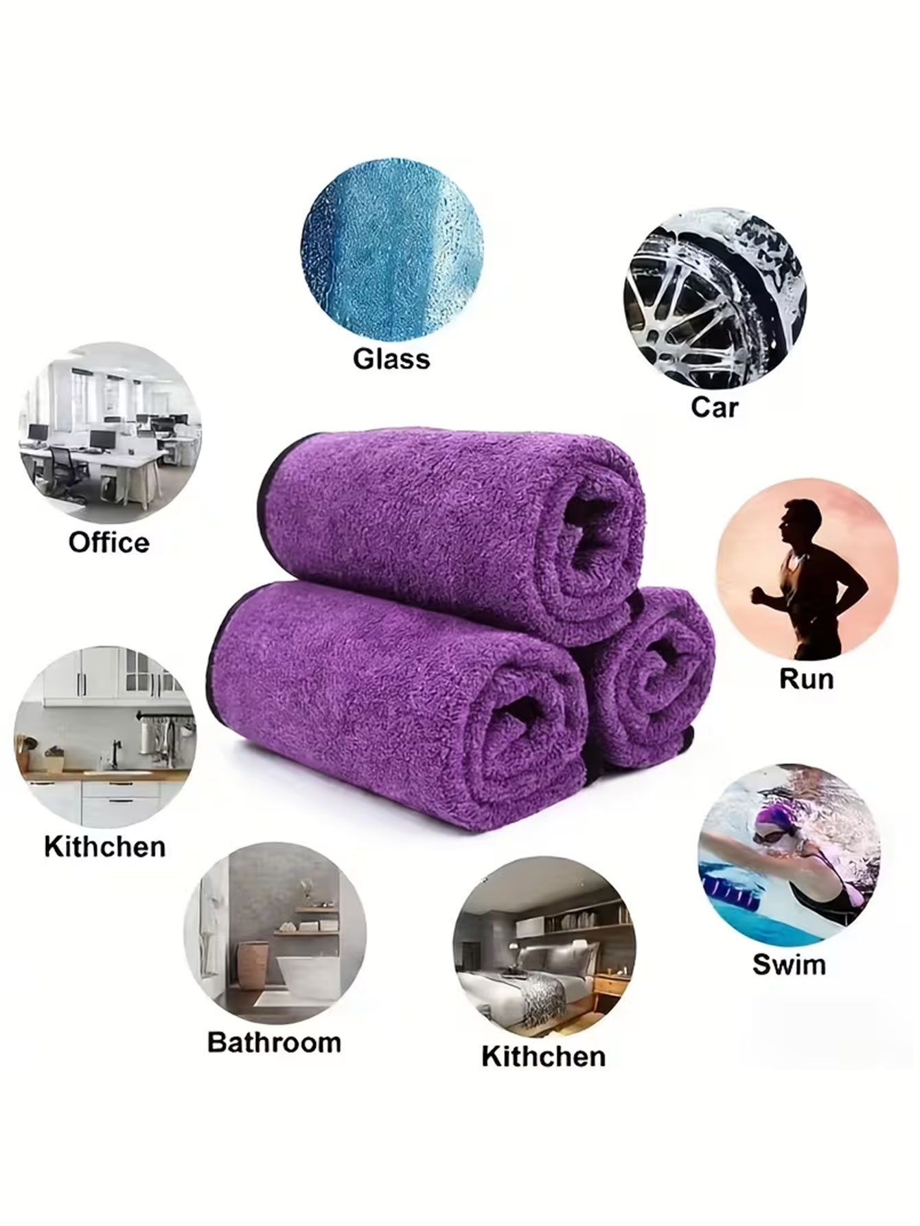 Lot de 10 chiffons de nettoyag - Commercial Kitchen Towels avis et prix