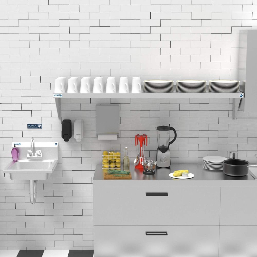 Étagère murale en acier inoxyd - Wall Shelf Commercial Kitchen avis et prix