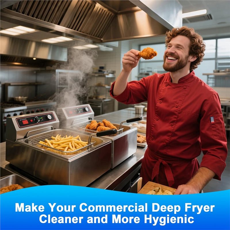 Outils de nettoyage pour frite - Commercial Kitchen Deep Cleaning avis et prix