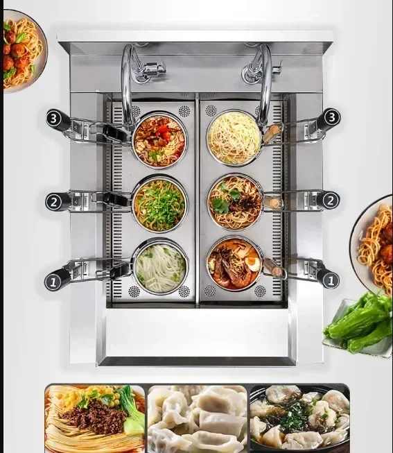 Cuiseur à pâtes à levage autom - Commercial Kitchen Boiler avis et prix