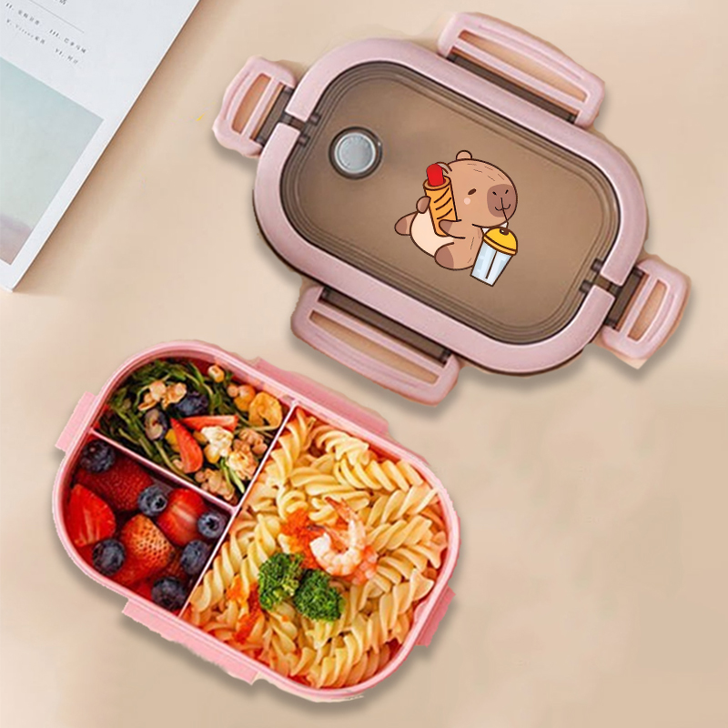 Capybara Bento boîte à déjeune - Commercial Kitchen Utensil Organizer avis et prix