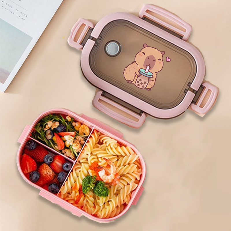 Capybara Bento boîte à déjeune - Commercial Kitchen Utensil Organizer avis et prix