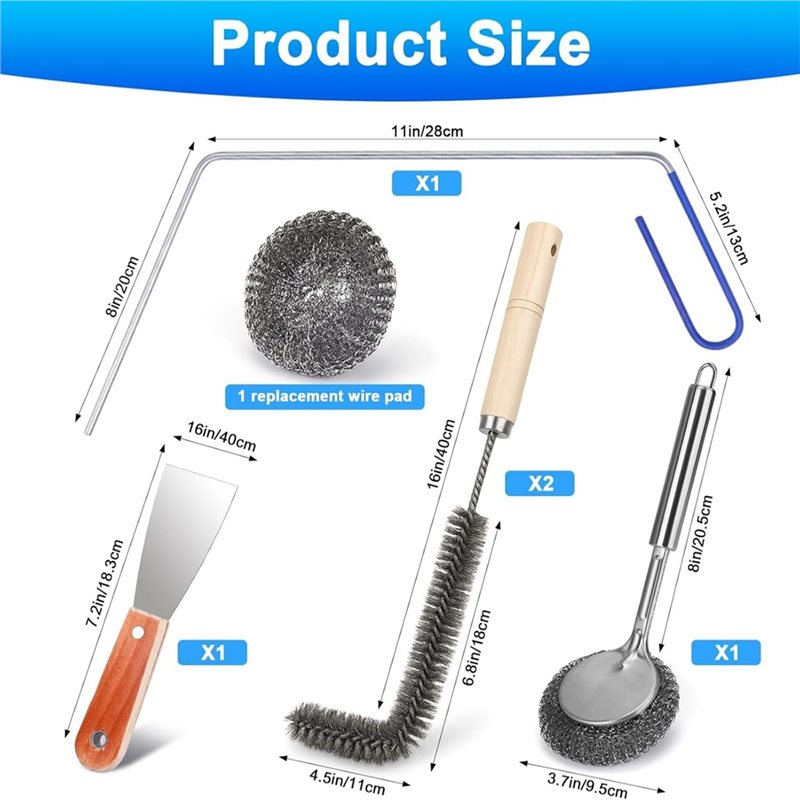 Brosse de nettoyage pour frite - Commercial Kitchen Deep Cleaning avis et prix