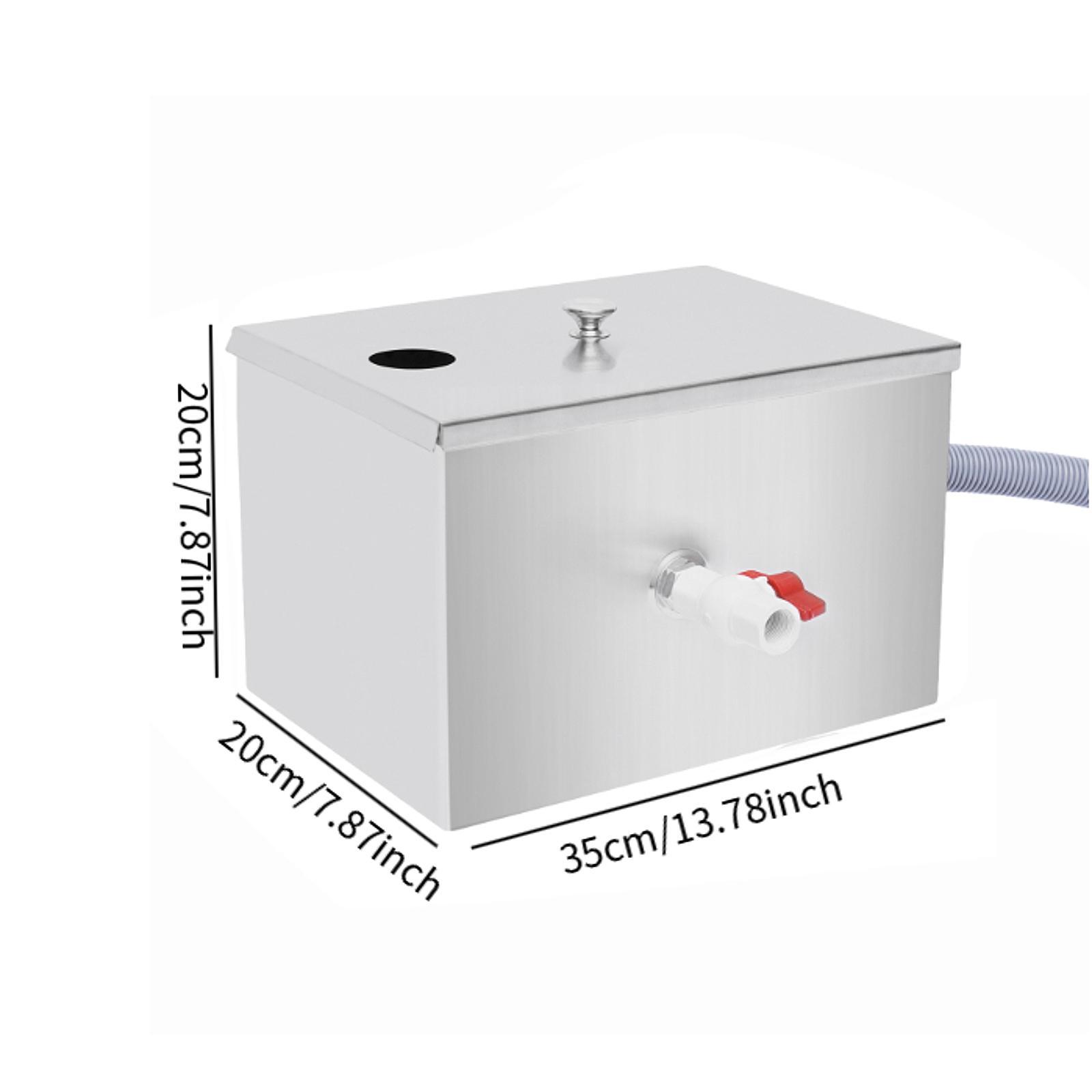 Séparateur de graisse en acier - Commercial Kitchen Grease Interceptor avis et prix