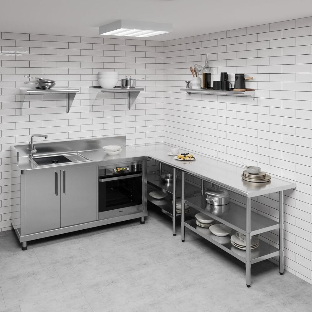 Étagère murale en acier inoxyd - Wall Shelf Commercial Kitchen avis et prix