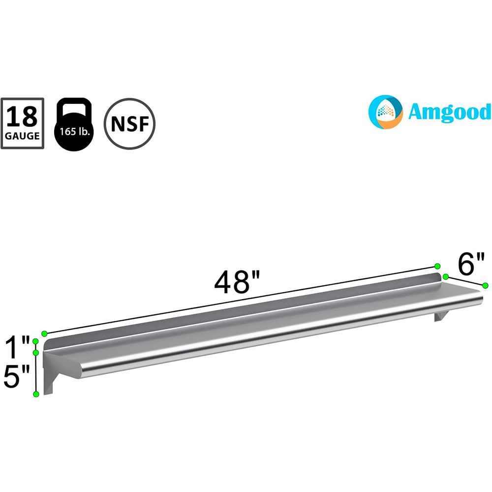 Étagère murale en acier inoxyd - Wall Shelf Commercial Kitchen avis et prix