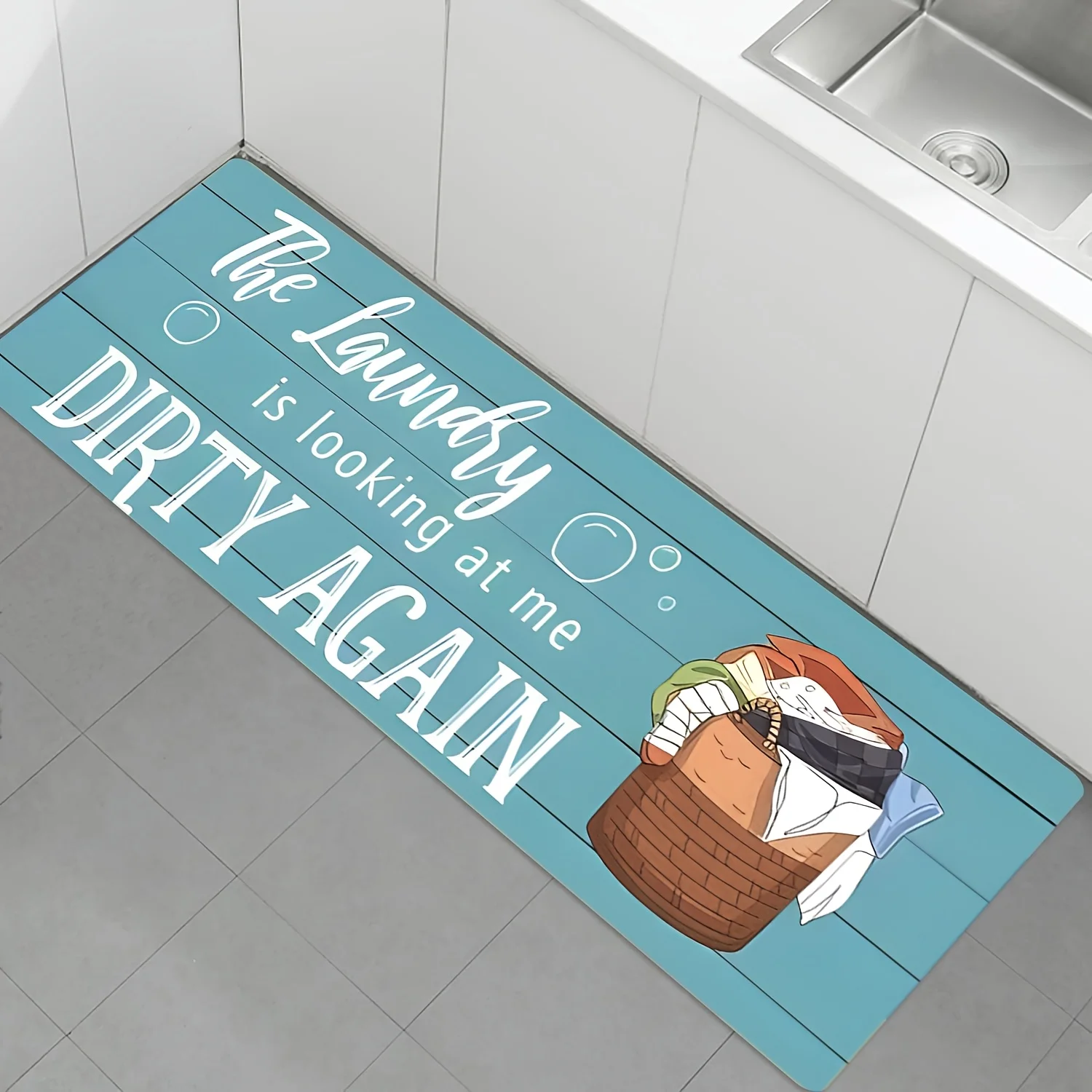 Tapis de cuisine imprimé avec  - Commercial Kitchen Quotes avis et prix