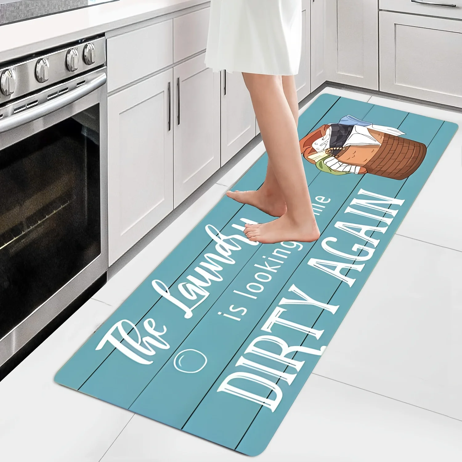 Tapis de cuisine imprimé avec  - Commercial Kitchen Quotes avis et prix