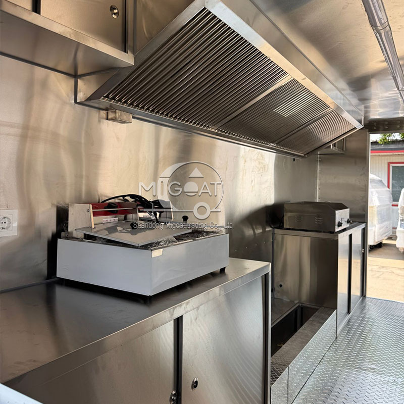 Remorque de restauration de no - Commercial Kitchen Ventilation System avis et prix