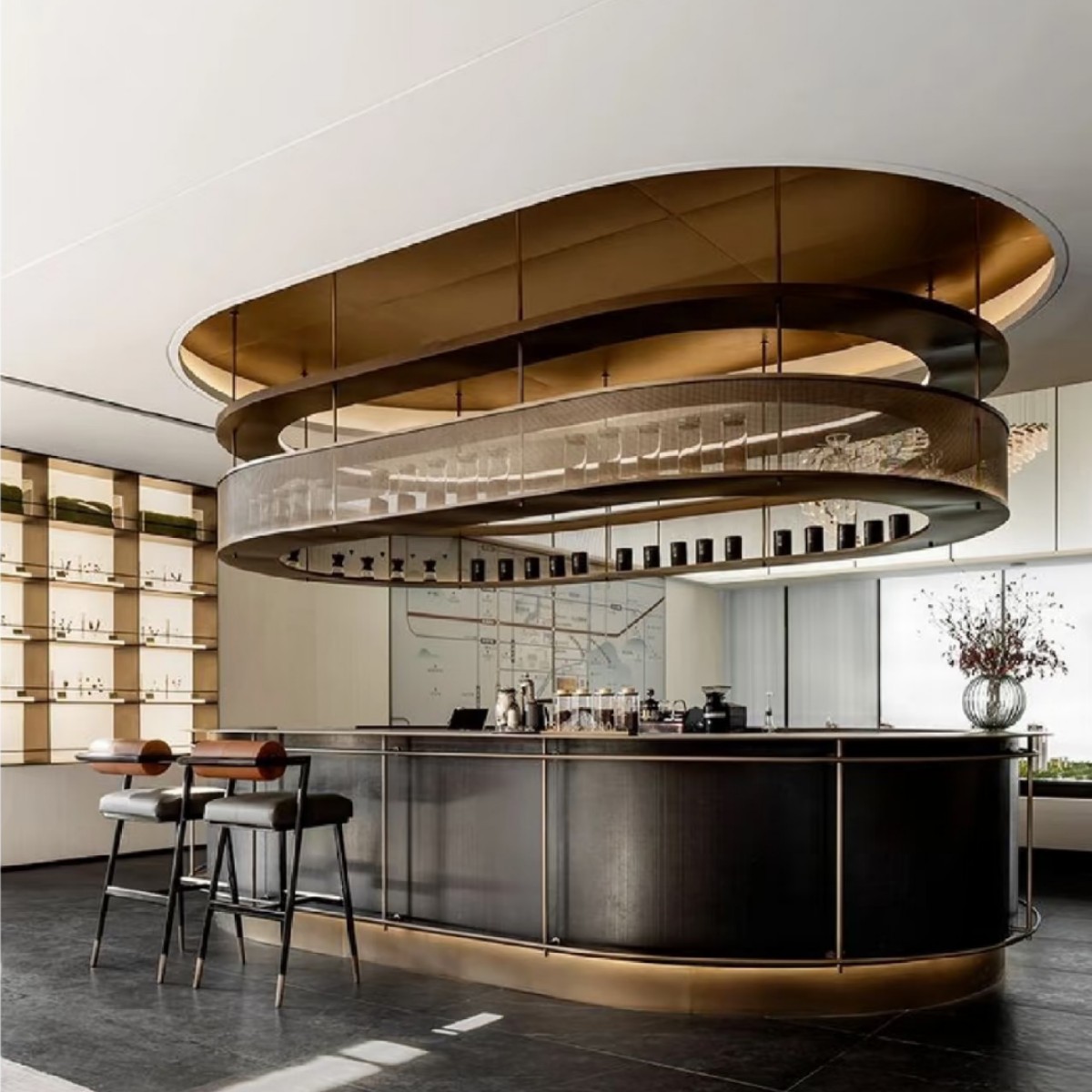 Crémaillère à vin en acier ino - Wall Shelf Commercial Kitchen avis et prix