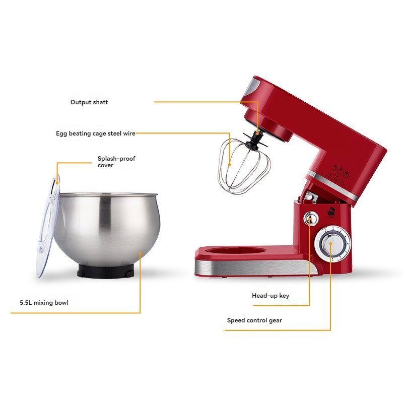 Batteur sur socle électrique 6 - Commercial Kitchen Mixers Dough Mixer avis et prix