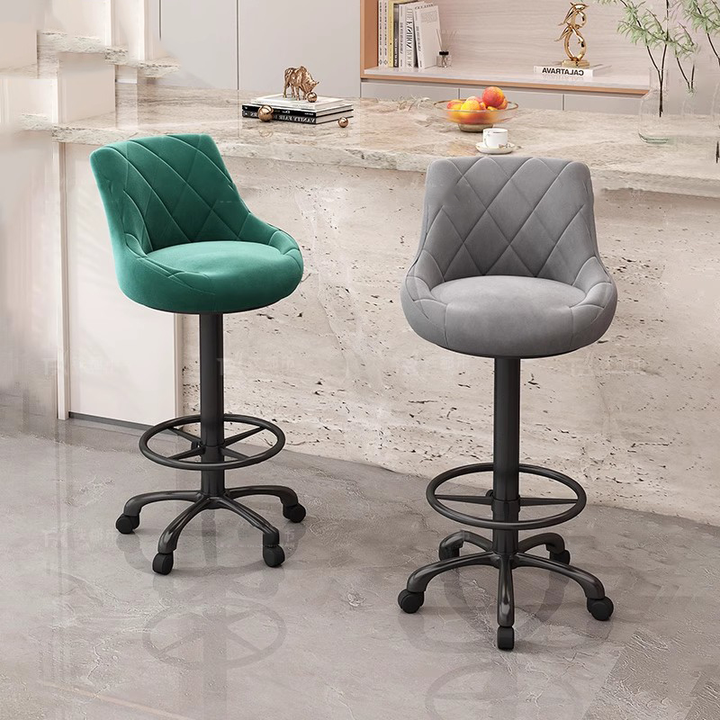Chaises de Bar design velours  - Commercial Kitchen Designer avis et prix