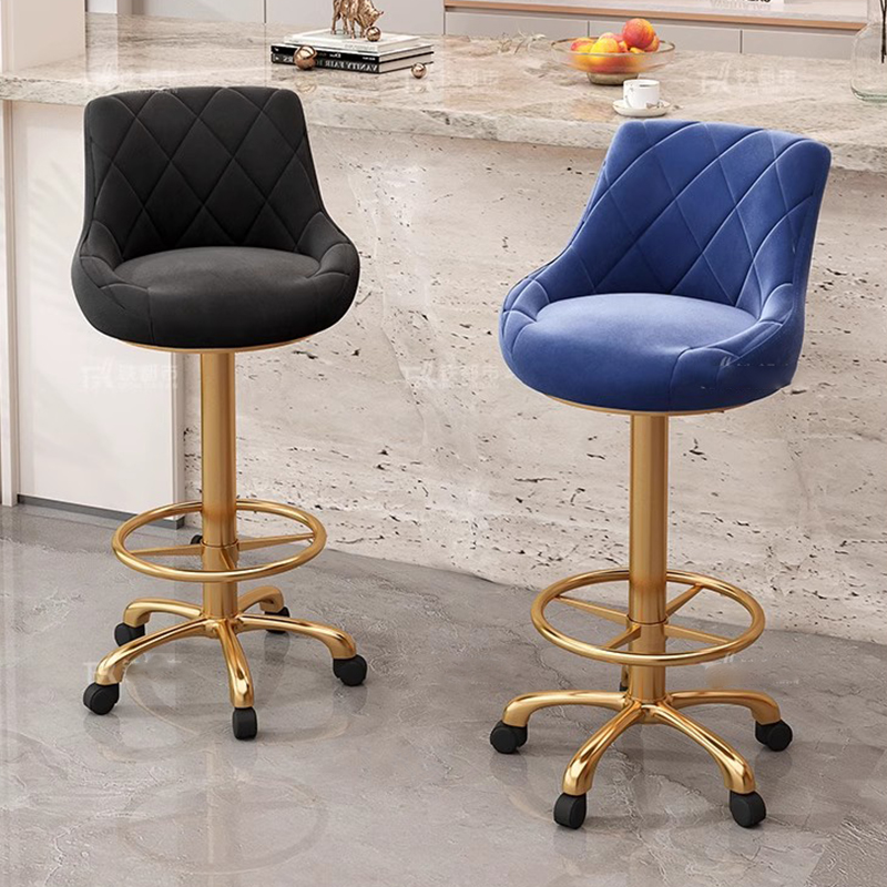 Chaises de Bar design velours  - Commercial Kitchen Designer avis et prix