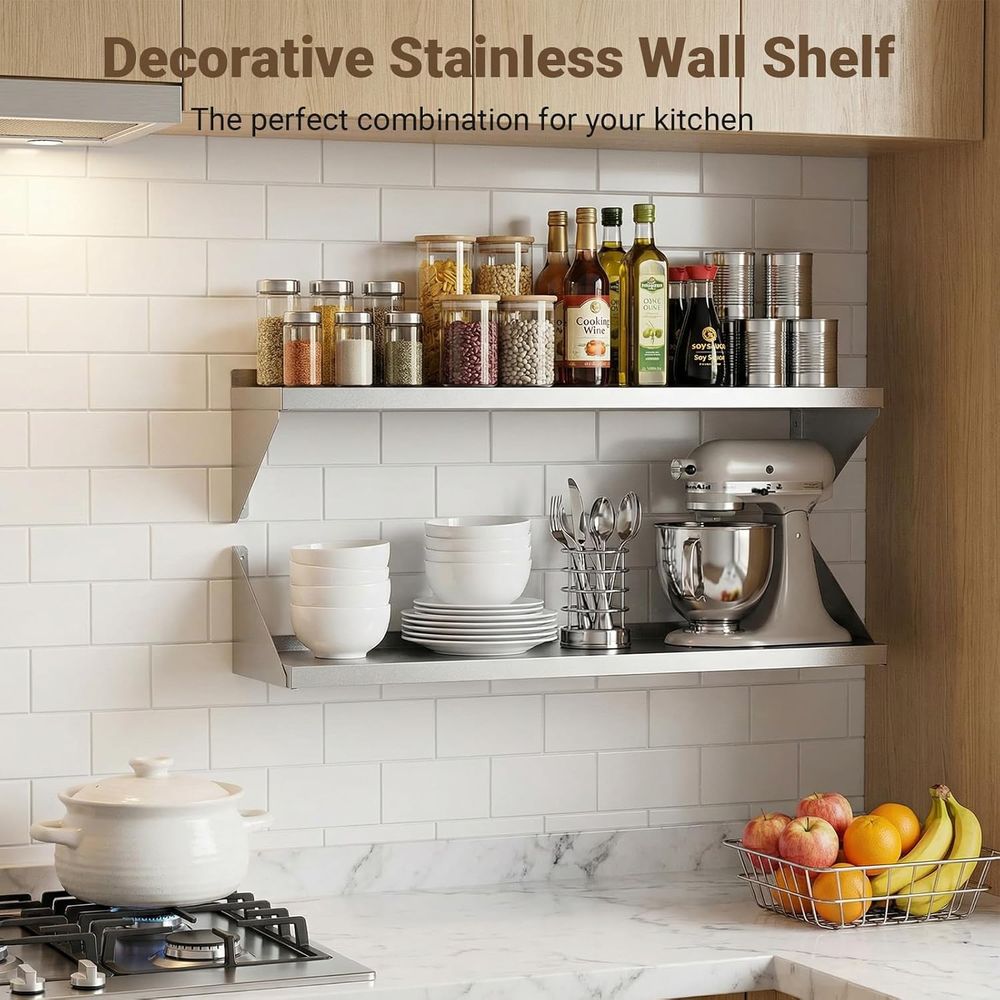 Étagère murale en acier inoxyd - Wall Shelf Commercial Kitchen avis et prix