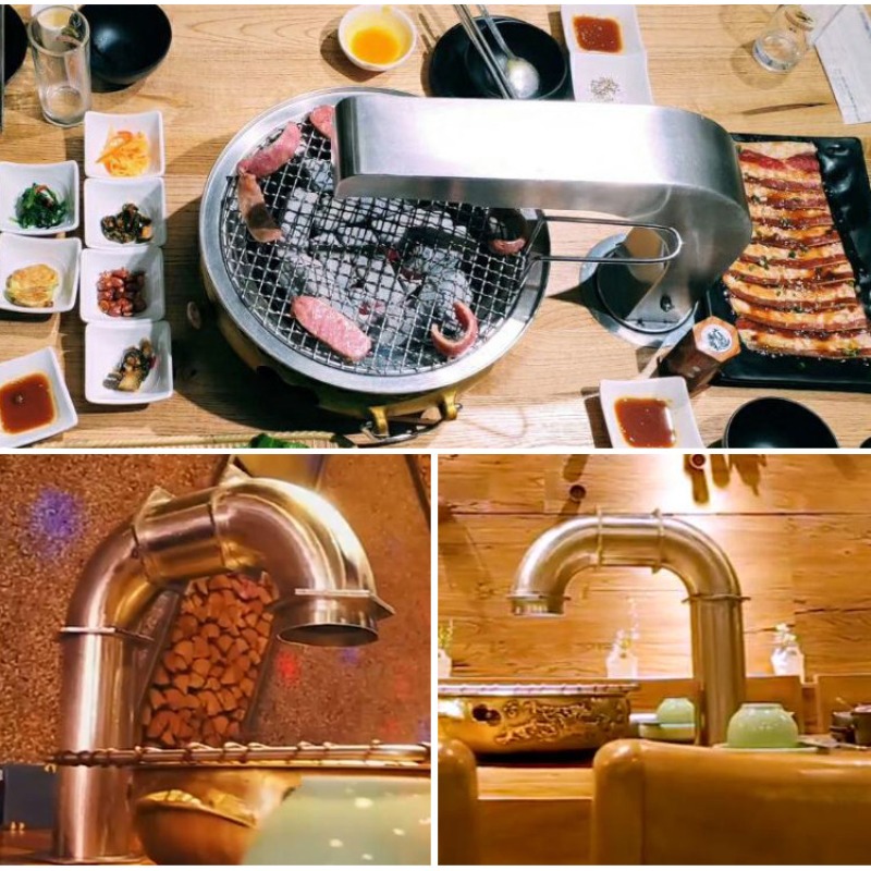Tuyau coudé pour barbecue comm - Commercial Kitchen Ventilation System avis et prix