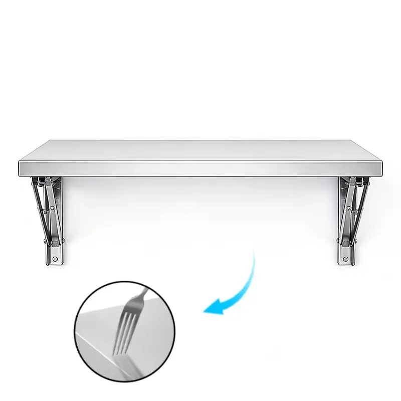 Étagère pliante en acier inoxy - Wall Shelf Commercial Kitchen avis et prix